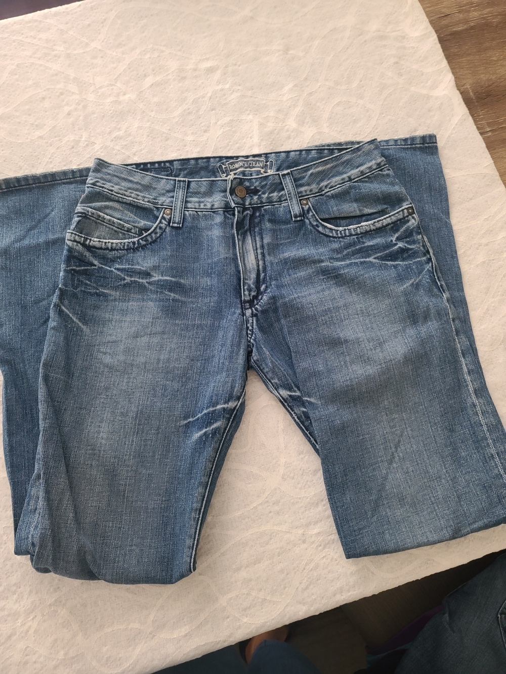 Robin's Jean Women's Light Blue Straight Leg Jeans